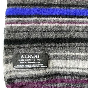 Alfani Merino wool winter scarf